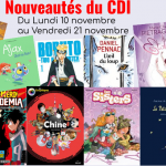Nouveautés 10/11 au 21/11