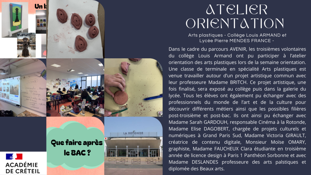 ATELIER-ORIENTATION-1024x576 Atelier orientation - Arts plastiques - en partenariat avec les TL du lycée Pierre Mendès France