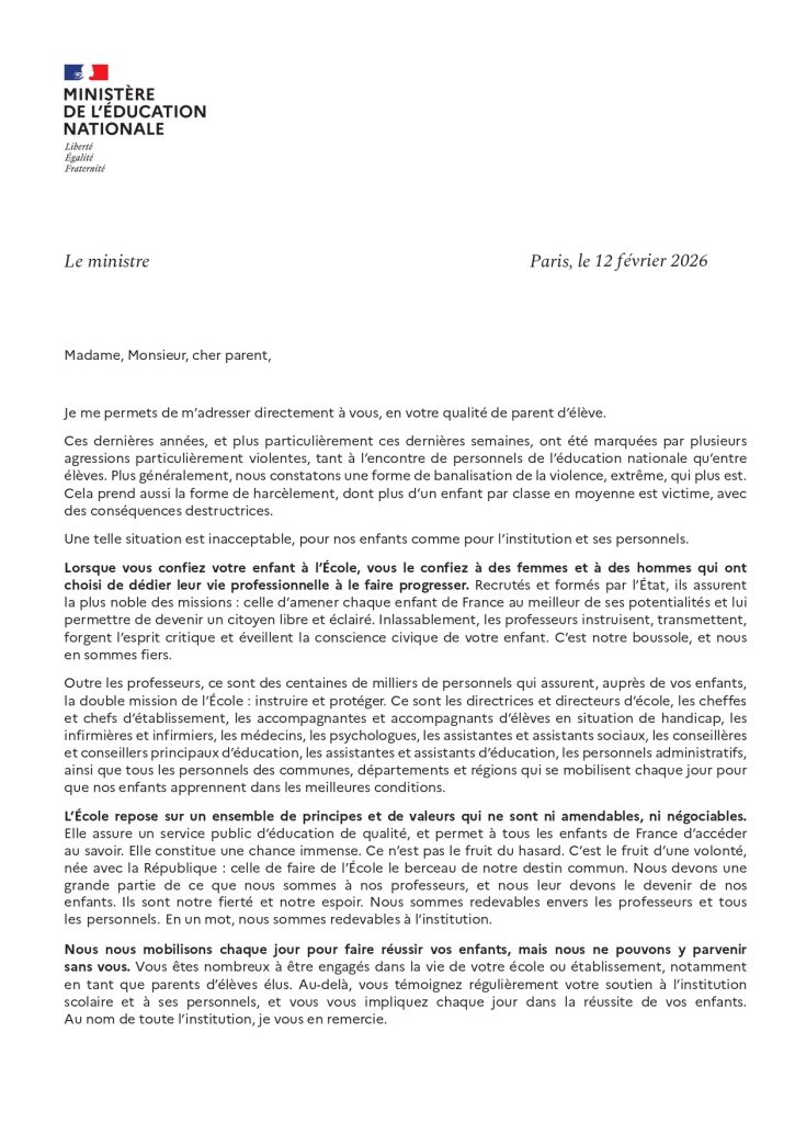 lette-aux-parents-d-l-ves-d-douard-geffray-231598_page-0001-725x1024 Lettre du Ministre de l’Éducation à destination des Parents d'élèves