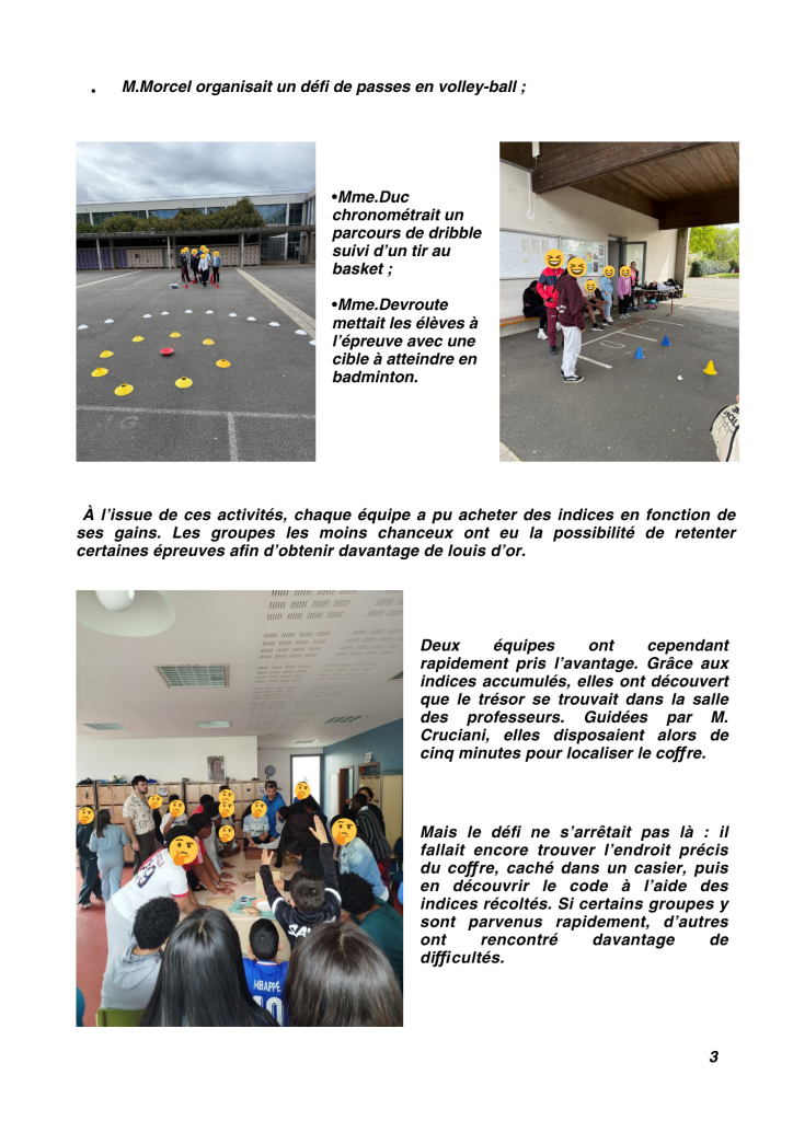 3-724x1024 Chasse au trésor au Collège Louis Armand