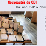 Nouveautés 01/06