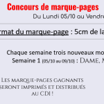 Concours marque-pages inktober 2026