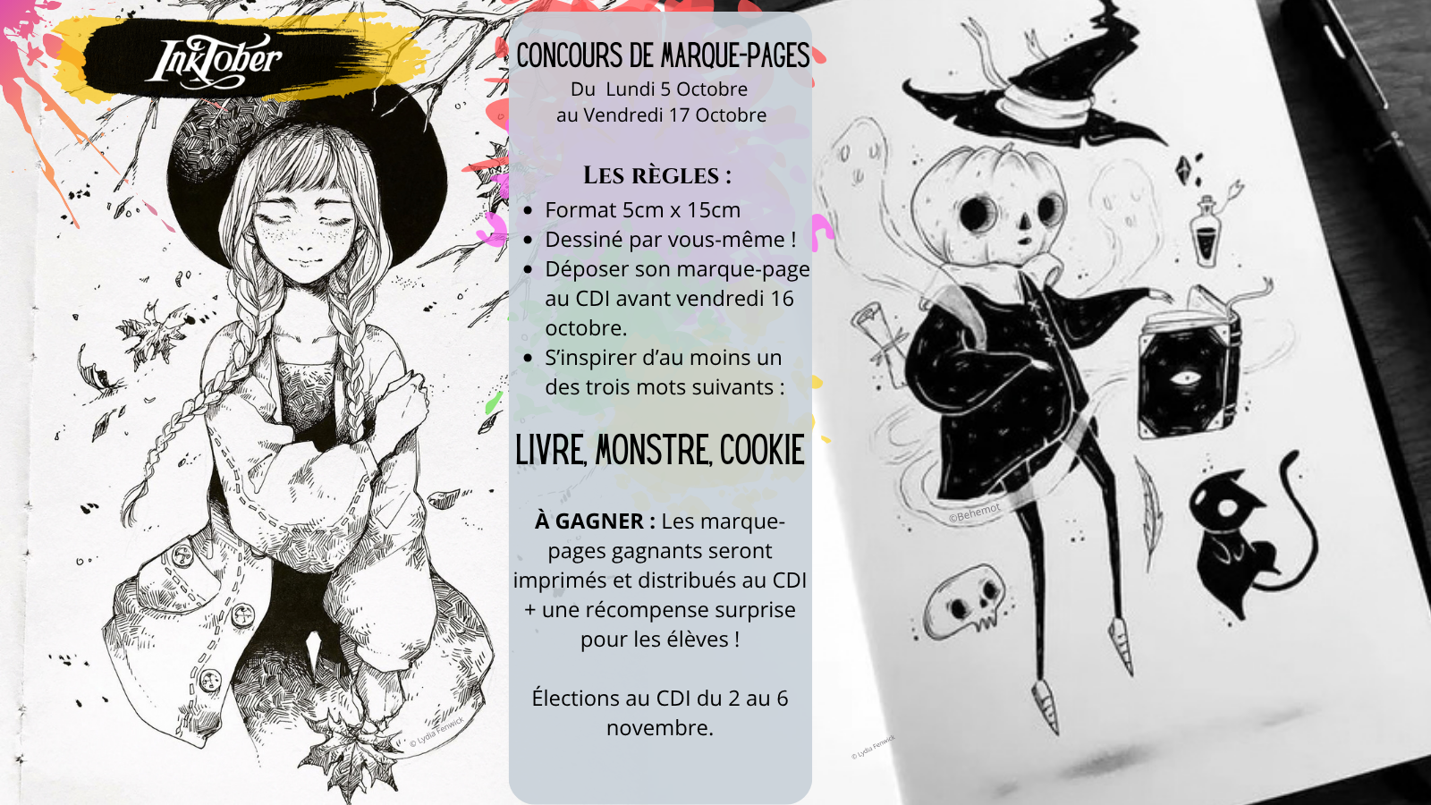 Concours CDI Marque-pages 2026